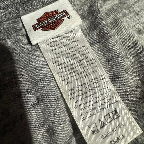 Grey harley davidson top - Picture 2 of 4